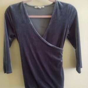 Elegant Deep V-Neck Women's Top